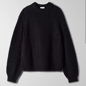 Aritzia Wilfred saba sweater in alpaca mohair blend